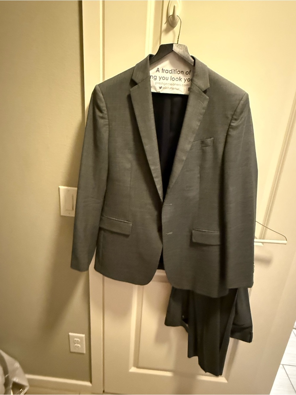 Grey suit blazer (pants available)